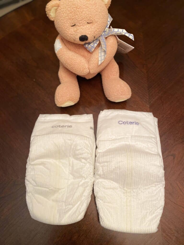 No size indicated on Coterie Diapers