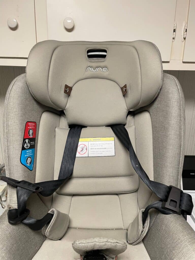 Removing head support of Nuna Car Seat