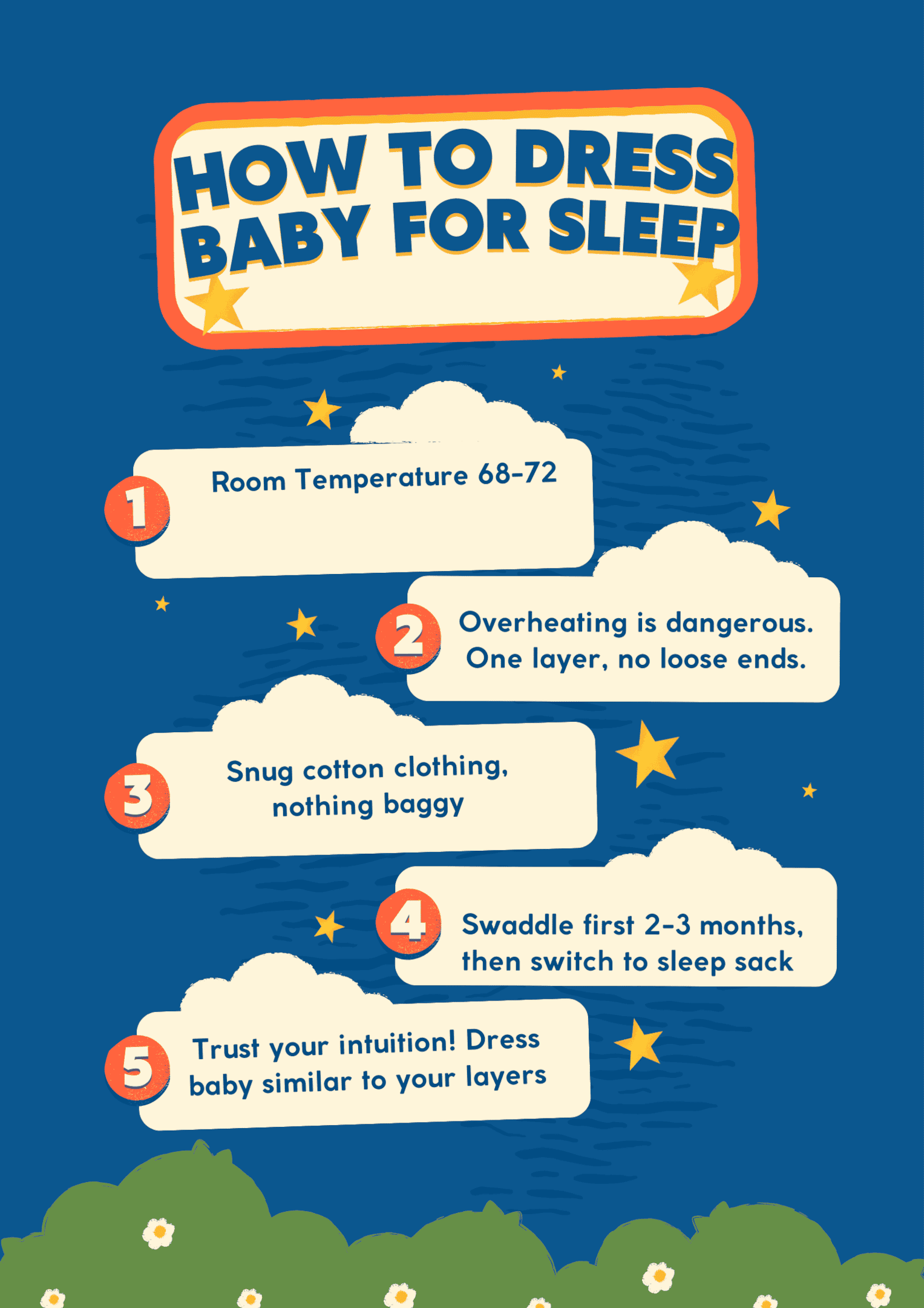 How to Dress Baby for Sleep Key Takeaways