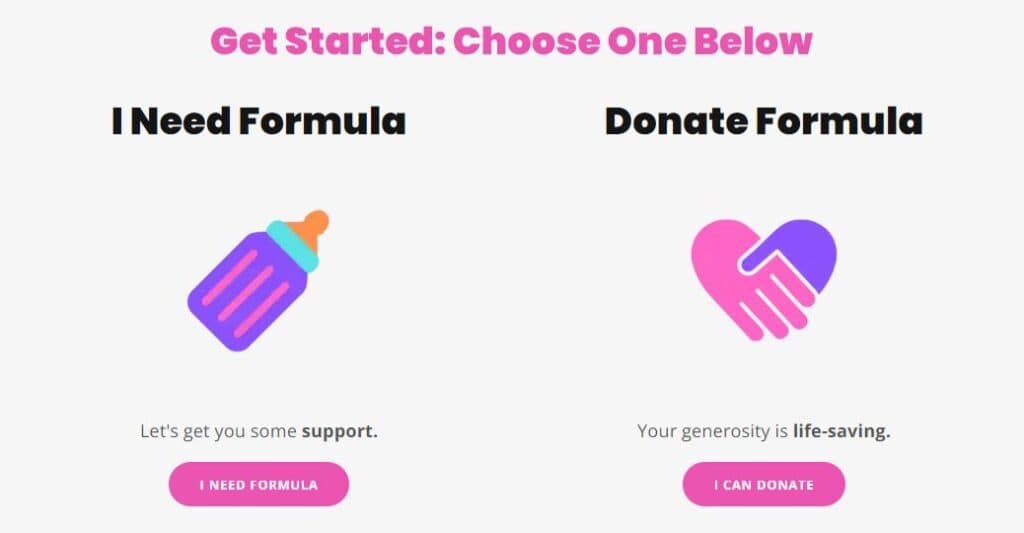 Free formula exchange