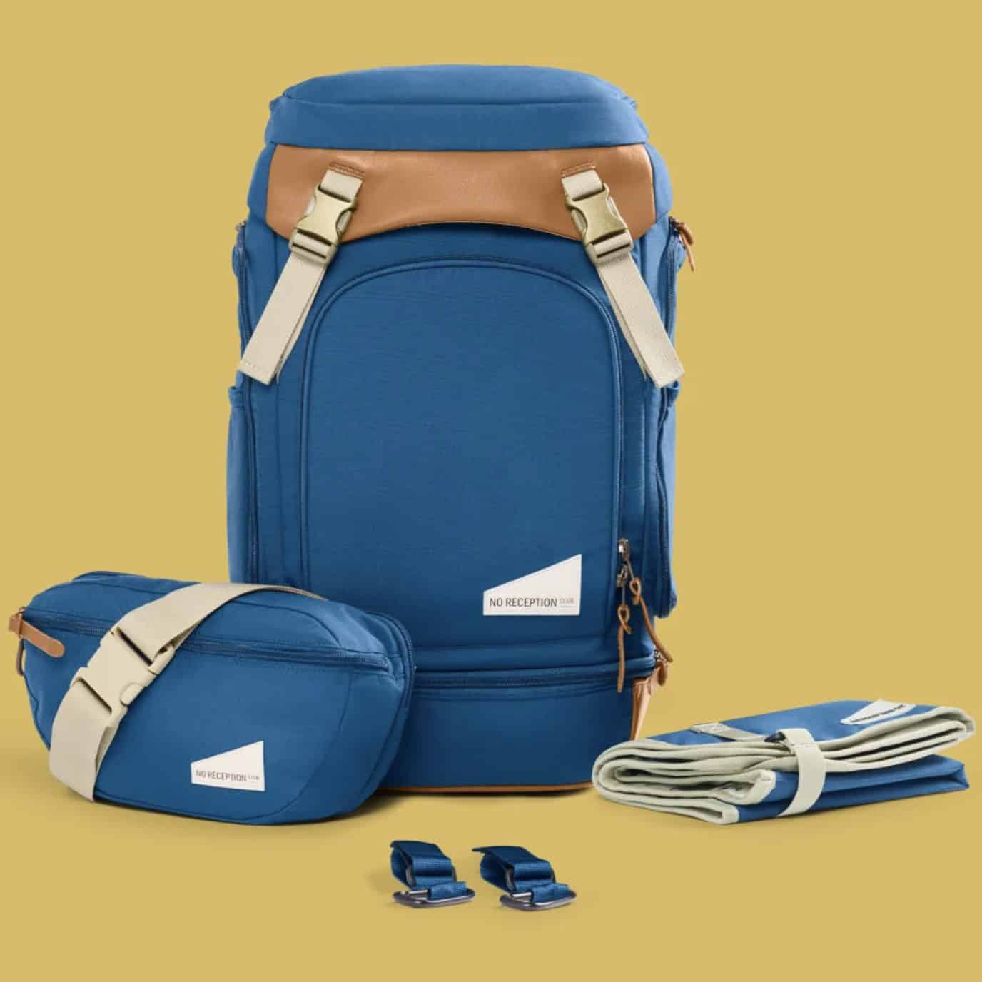 No Reception Club Getaway diaper bag