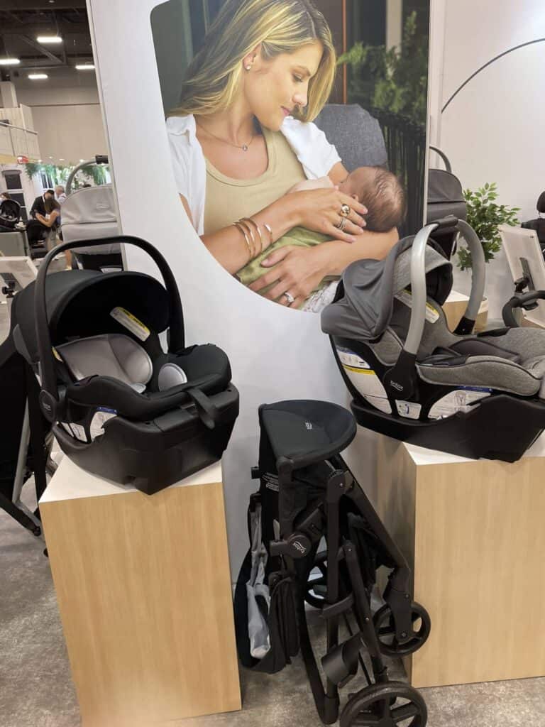 Britax's new infant car seats with soft fabrics 