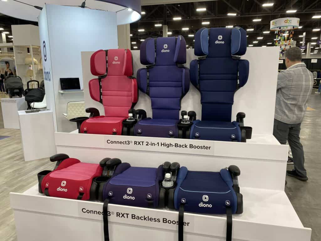 Diono Connect three RXT two in one High back booster seats