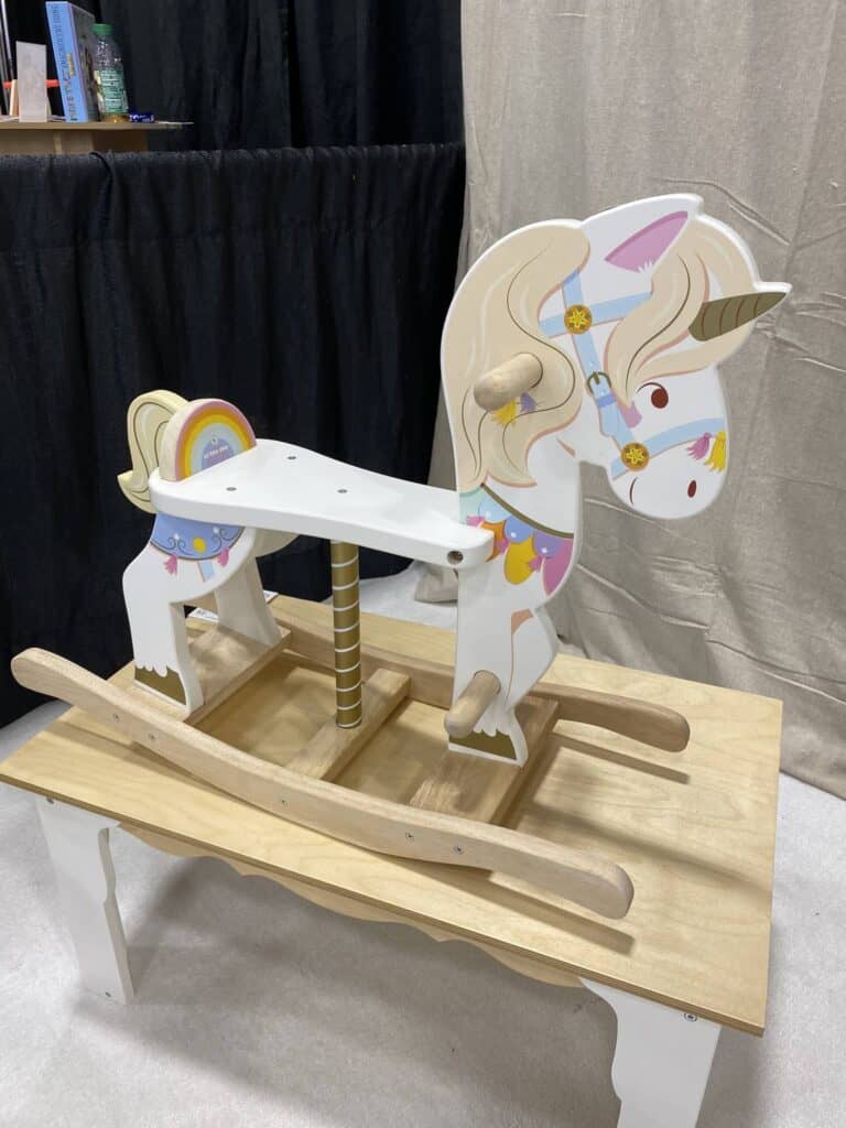 La Toy Van Wooden rocking horse