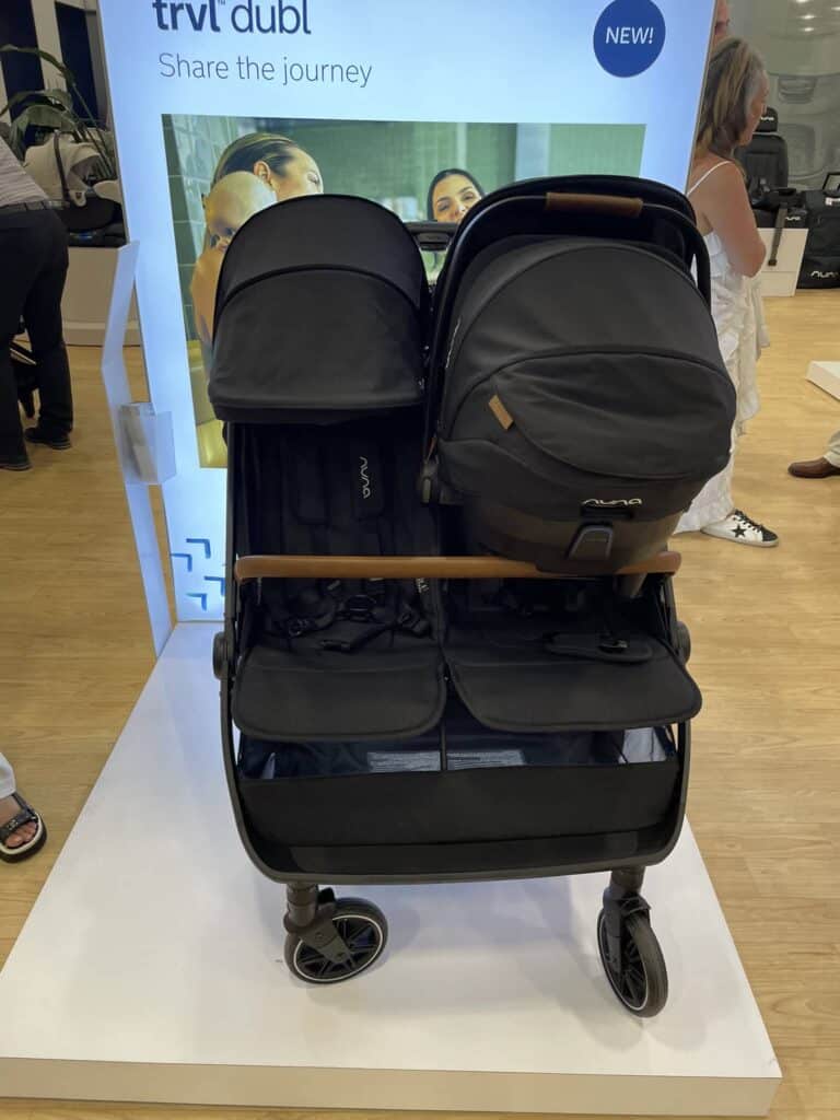 Nuna Trvl Dubl side by side double stroller