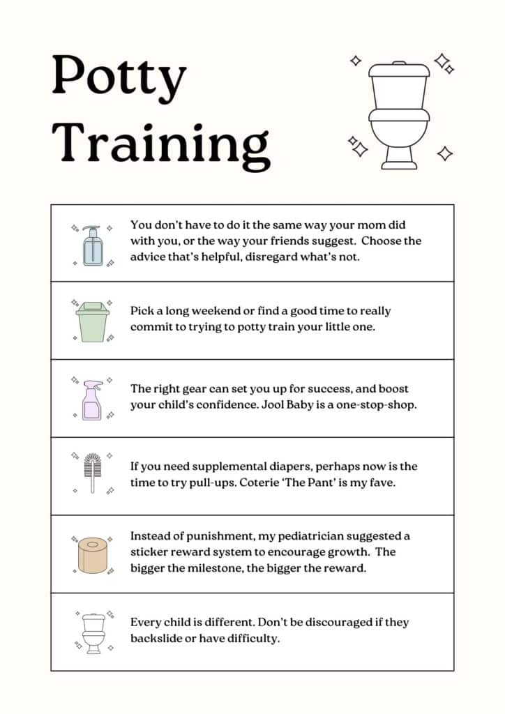 Potty Training tips