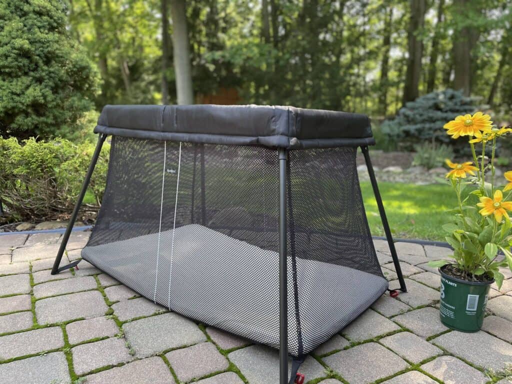 Bjorn portable crib on sale