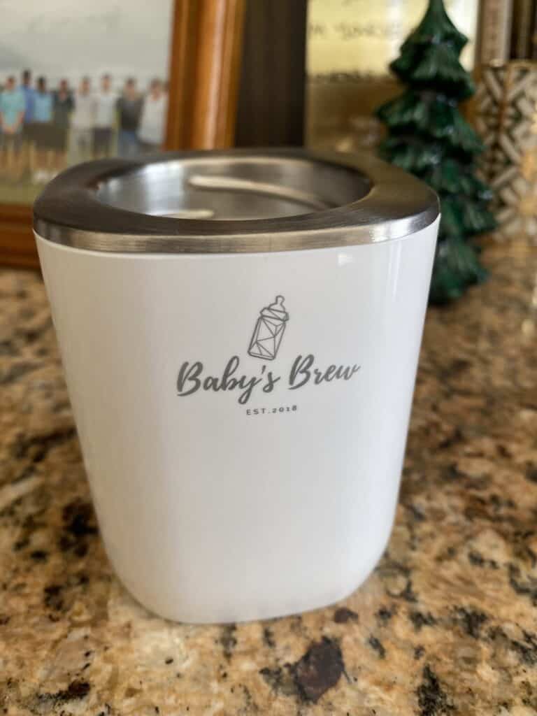 Baby's Brew portable breast milk warmer