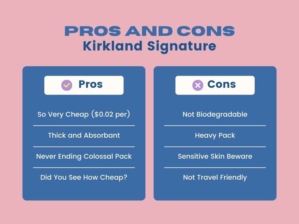 Pros and Cons of Kirkland Signature Baby Wipes from Costco