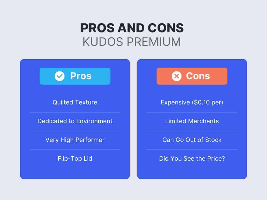 Pros and Cons Kudos Premium Baby Wipes