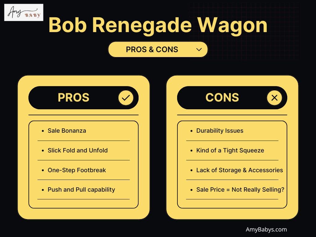 Bob Renegade wagon pros and cons