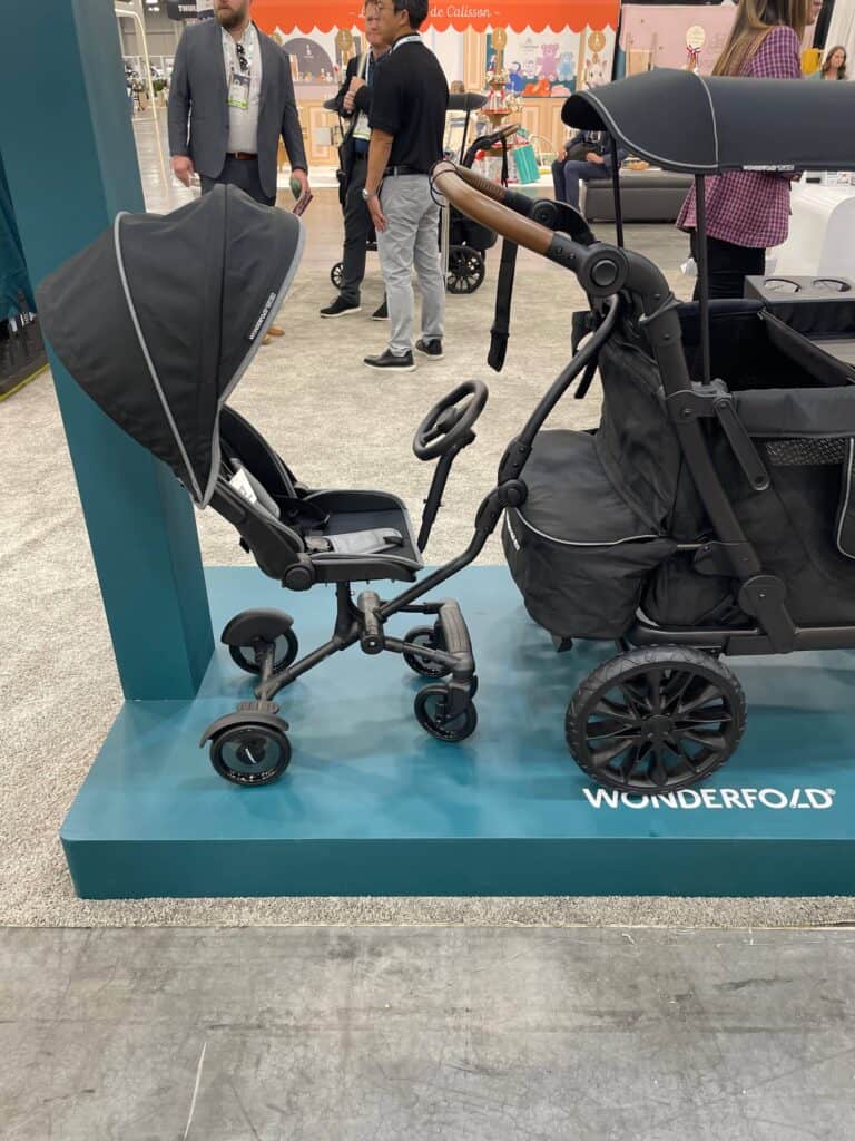 Wonderfold bike seat