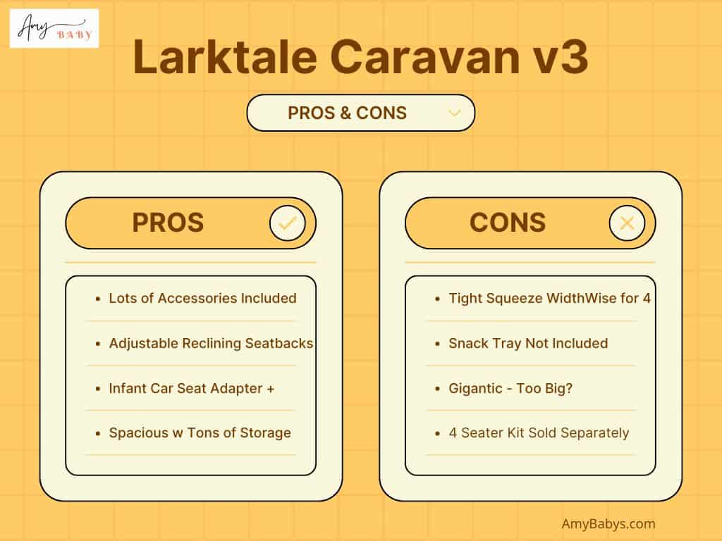 Larktale Caravan pros and cons