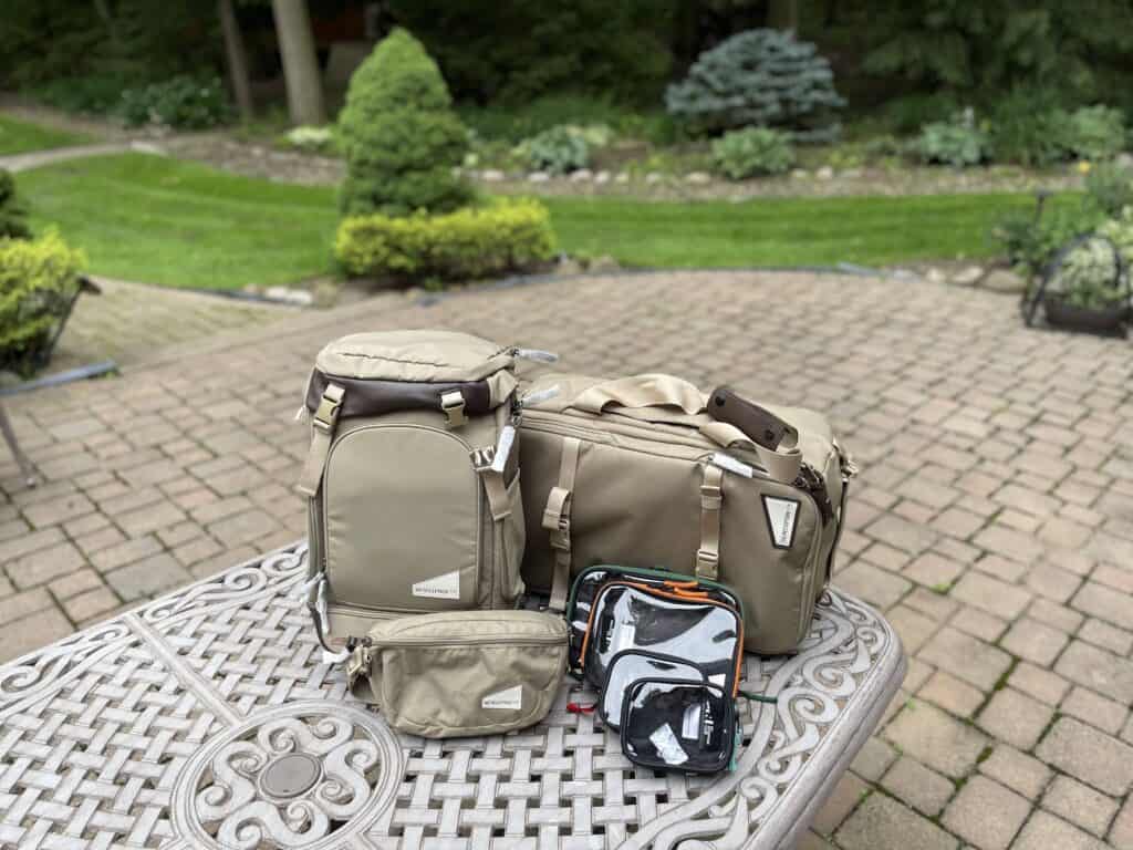 No Reception Club diaper bags for organization and travel