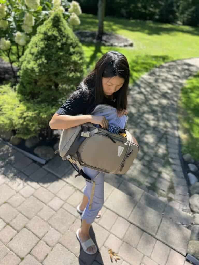 no reception club getaway diaper bag