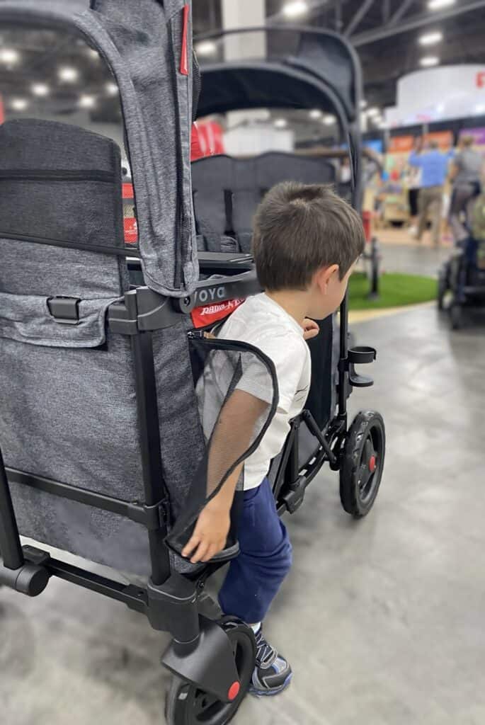 Radio Flyer Voya stroller wagon side wall