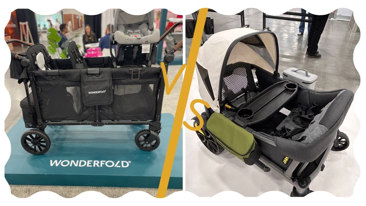 Wonderfold vs veer stroller wagon