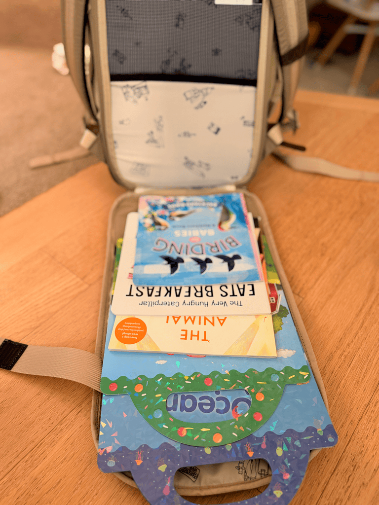 Back Panel for Books and entertainment 