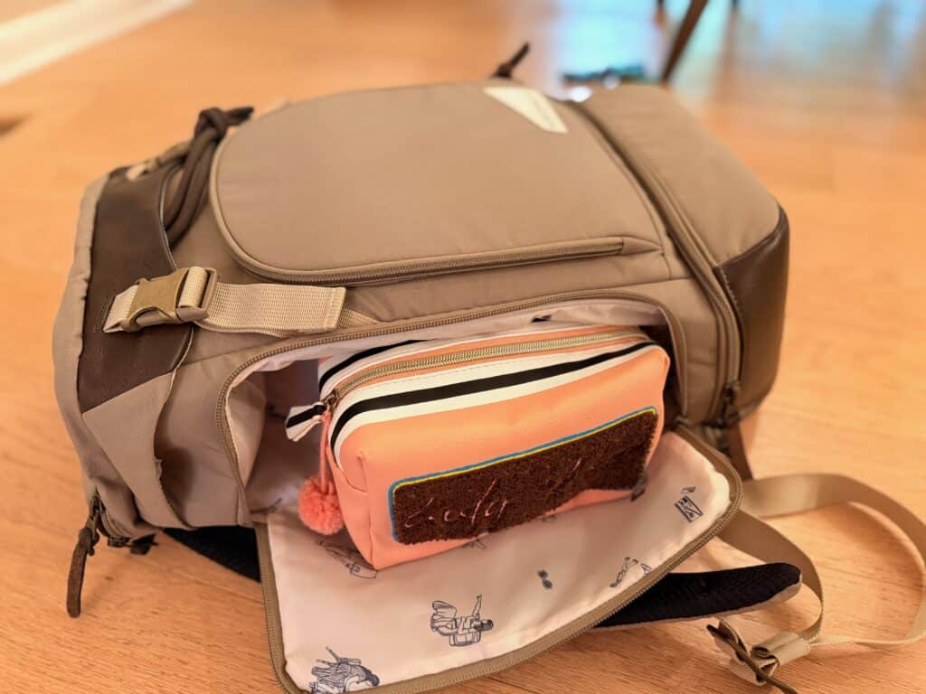 Side Compartment for parent items