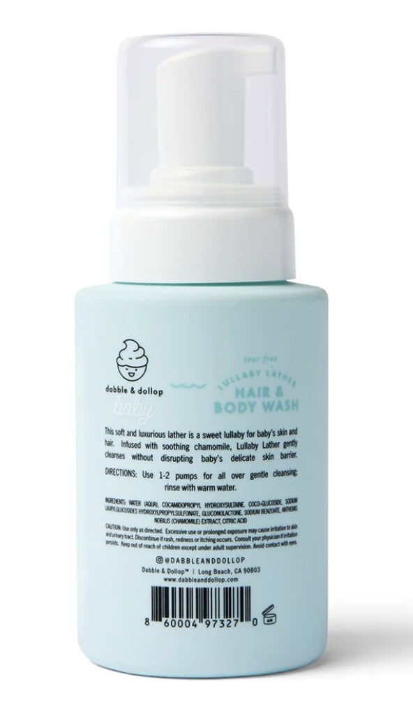 Best Baby Shampoos and Wash of 2026: 7 Gentle, Non-Toxic Picks (and What to Skip) 8 Dabble and Dollop Lullaby Lather Hair and Body Wash Back